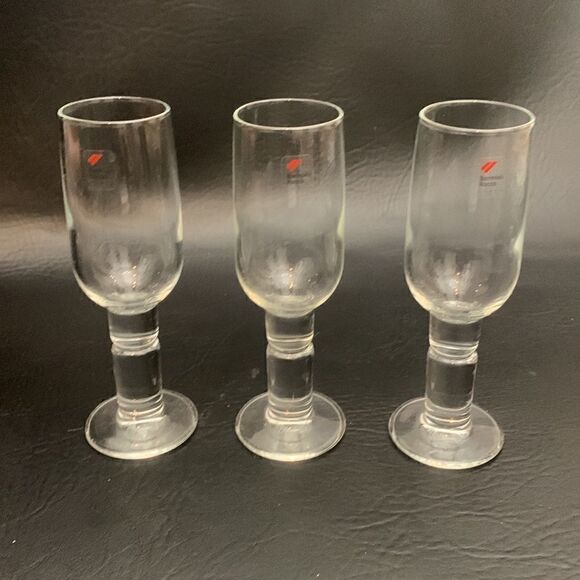 Bormioli Rocco Cognac Brandy Cordial Bar Glasses 4 Ounces Each Set 3 Included - Picture 2 of 6